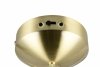 Lampa wisząca LED tuba z kulą złota designerska uniwersalna dekoracyjna ściemnialna MELITA 331510108 Trio